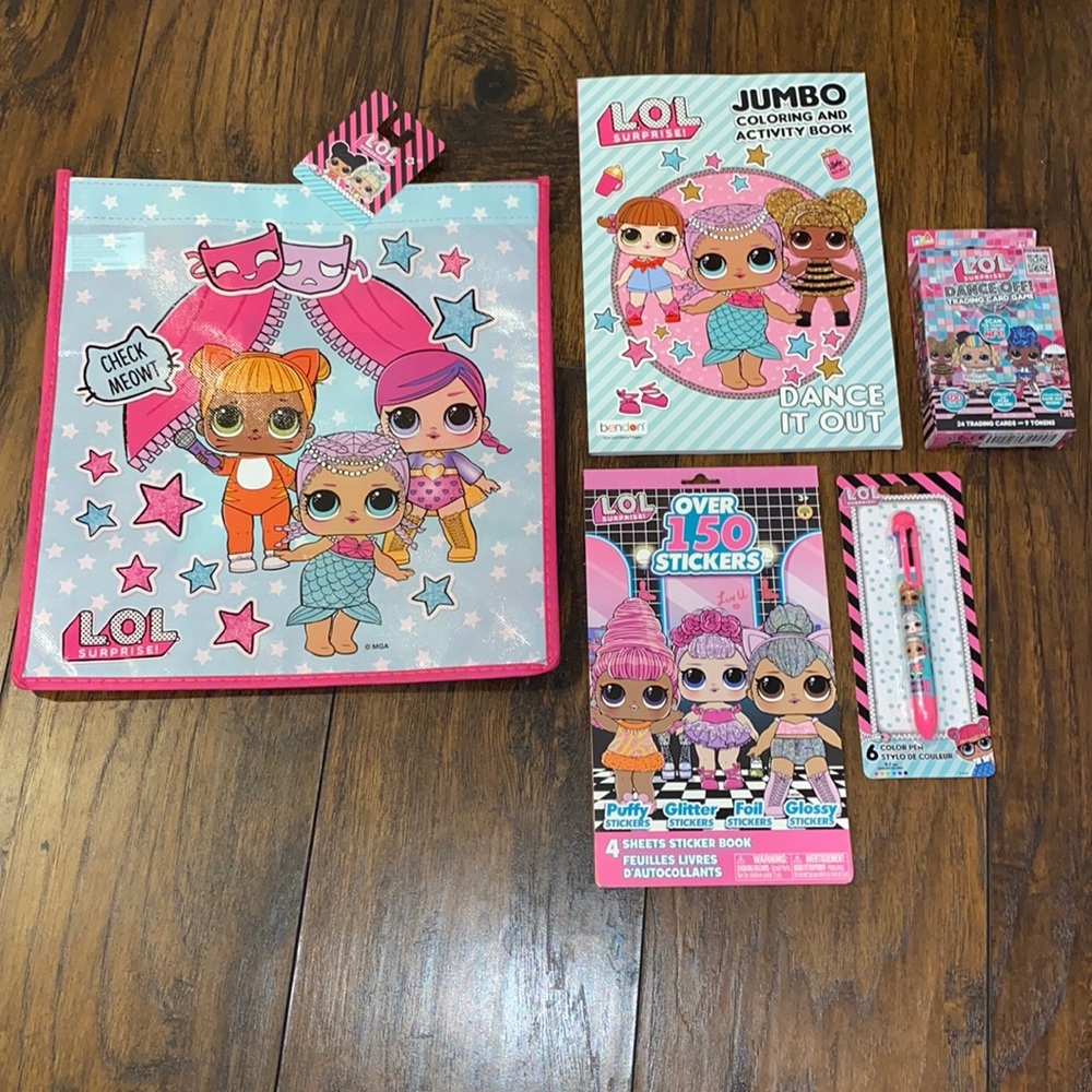 L.O.L Surprise Trading Card/Activity Bundle
